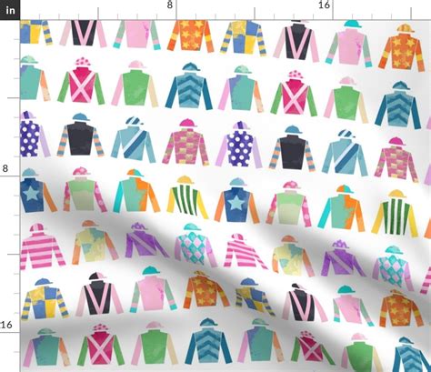 Horse Racing Jockey Silks Fabric | Spoonflower