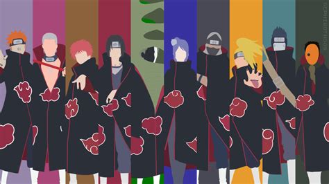 The Akatsuki | Naruto Shippuden | Minimalist by Sephiroth508 ...