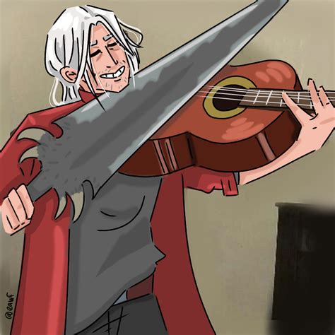 Dante playing a classical piece for his brother (Art by @eatingasswithafork) : r/DevilMayCry