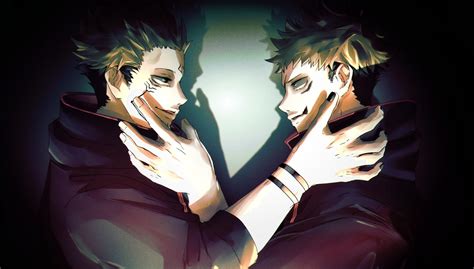 1800x1024 Resolution Sukuna x Yuji Itadori HD Jujutsu Kaisen 1800x1024 Resolution Wallpaper ...