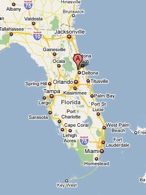 Map Of Deland Florida | Super Sports Cars