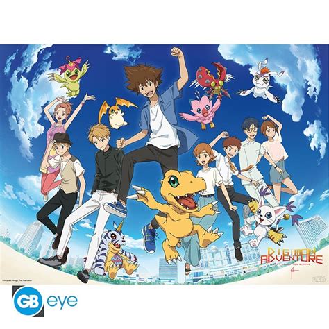 DIGIMON Poster Last Evolution Kizuna (52x38cm)