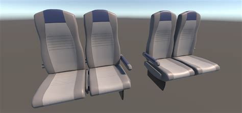 ArtStation - Train Chairs