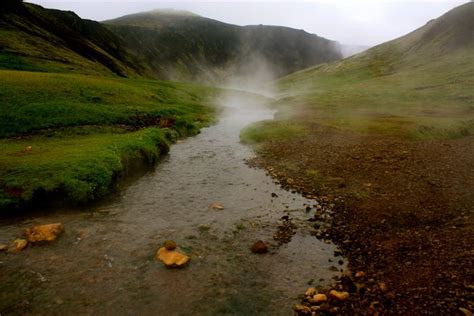 Hveragerði hot river in Iceland | Iceland, Places around the world, Places