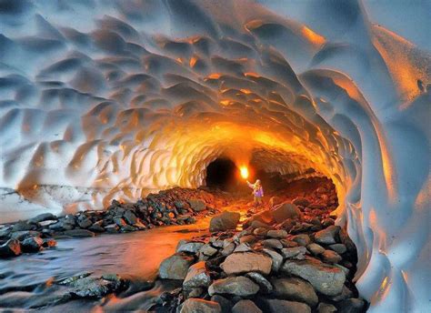 Inside Tour of Mendenhall Ice Caves Alaska - XciteFun.net