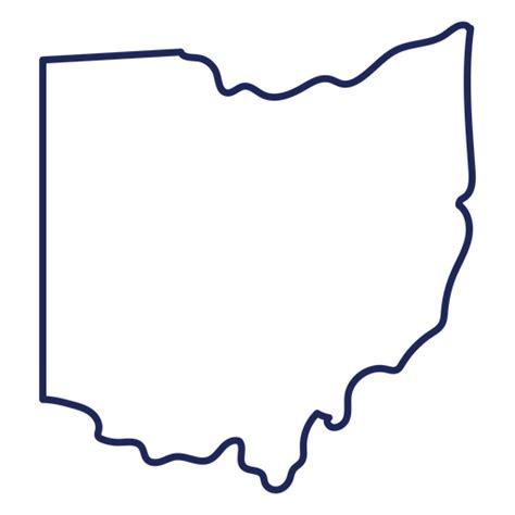 Ohio Outline Png