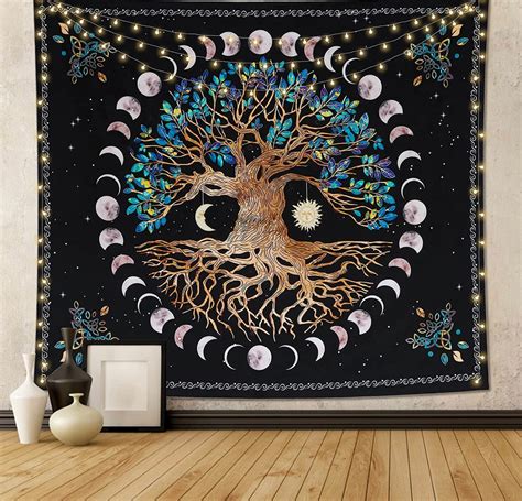 Tree Of Life Wall Tapestry Hanging Art Home Decor 150x200 Cm A--14881 新発売