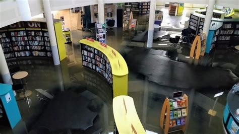 Worksop library counts cost of 'exceptional' flood damage - BBC News