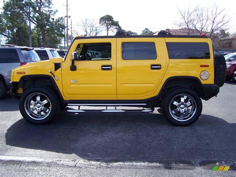 2005 Yellow Hummer H2 SUV #25300151 | GTCarLot.com - Car Color Galleries