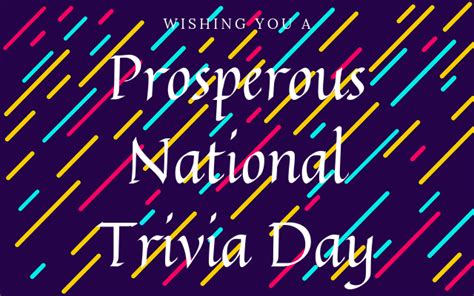 National Trivia Day Details & Images | Images Unfolded - Collection Of ...