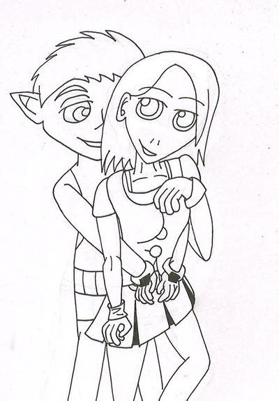 Terra and BeastBoy_1 by teentitans on DeviantArt