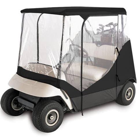 Waterproof Superior Golf Cart Covers Enclosure for Club Car Ezgo Yamaha ...