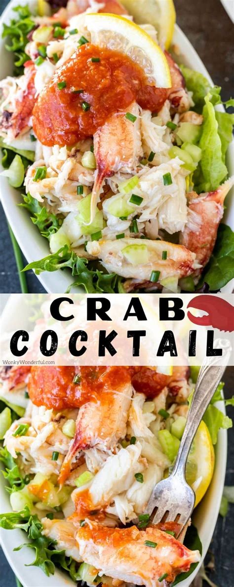 CRAB COCKTAIL RECIPE + WonkyWonderful