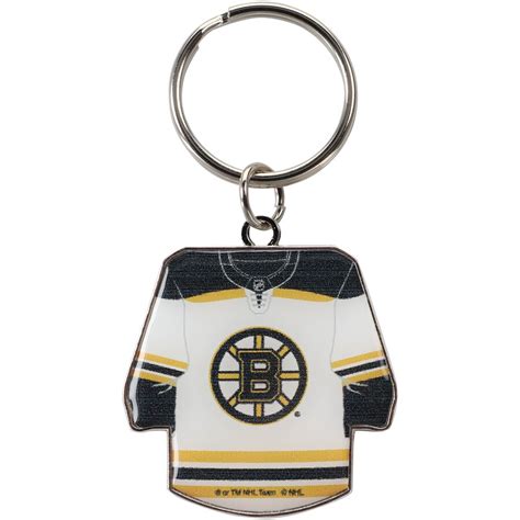 Boston Bruins Bruins Key Chain NHL Merch Hockey Key Rings Black Yellow ...