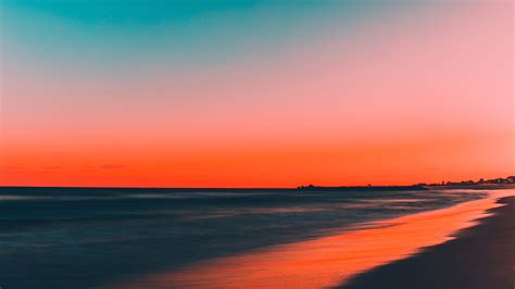 Beach Sunset Wallpaper 4k | PixLith