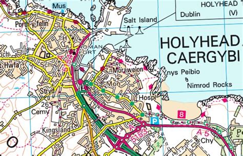 Holyhead Ferry Terminal Map