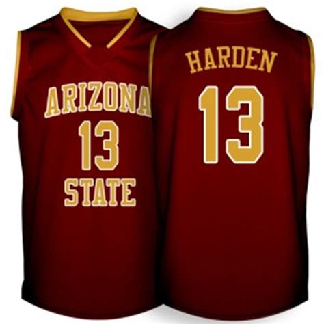 James Harden Arizona State Jersey,Arizona State James Harden Jersey ...