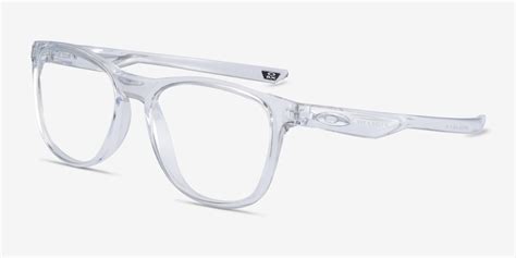 Oakley Trillbe X - Rectangle Clear Frame Glasses For Men | EyeBuyDirect