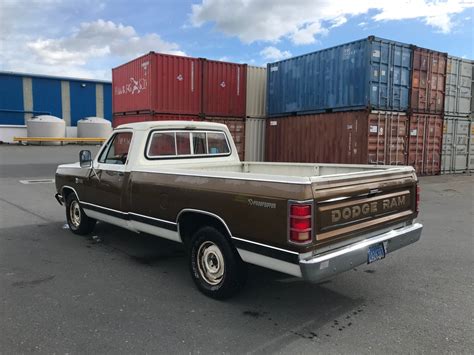 1982 Dodge D150 Prospector SOLD – Westcoast Classic Imports