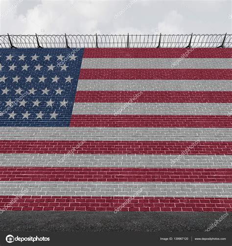 American Border Wall — Stock Photo © lightsource #139967120