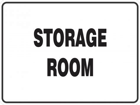 Storage Room - Discount Safety Signs New Zealand