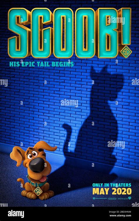 SCOOB!, US advance poster, Scooby-Doo (voice: Frank Welker), 2020. © Warner Bros. / Courtesy ...