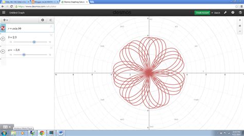 Jacob MATH: Desmos Mathematical Art