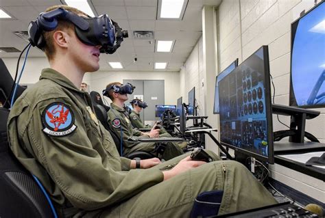 The implementation of virtual and augmented realities by the 80th Flying Training Wing is ...