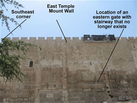 Eastern Wall, SE end - Jerusalem 101