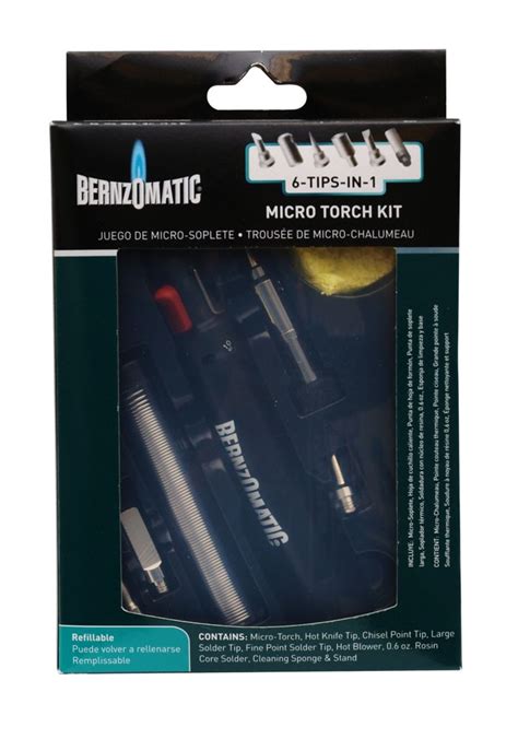 Bernzomatic St250K - Butane Micro Torch Kit | The Home Depot Canada