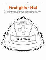 Fire Hat Coloring Page Firefighter At GetDrawings sketch template