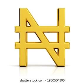 Nigerian Naira Symbol Official Currency Nigeria Stock Illustration 1980504395 | Shutterstock