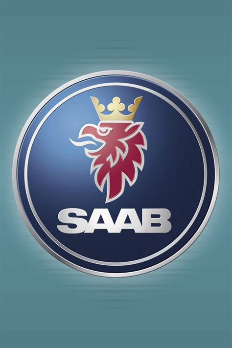 Saab Logo iPhone Wallpaper HD