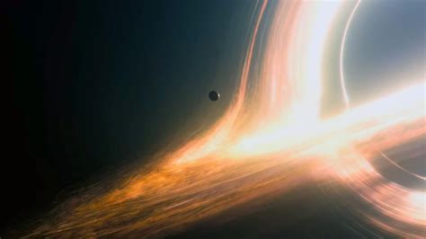 The Planet-Black Hole system from Interstellar Black Hole Wallpaper ...