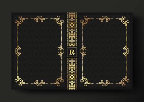 Luxury ornamental book cover design 2001695 Vector Art at Vecteezy