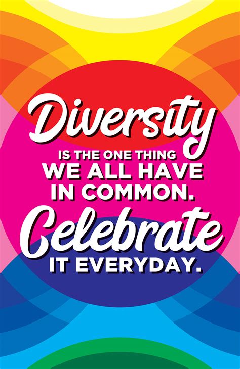 Celebrate Diversity • Art Poster on Behance