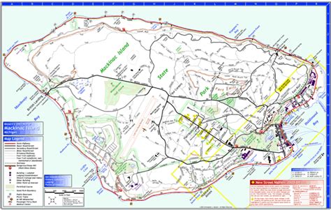 Mackinac Island Map