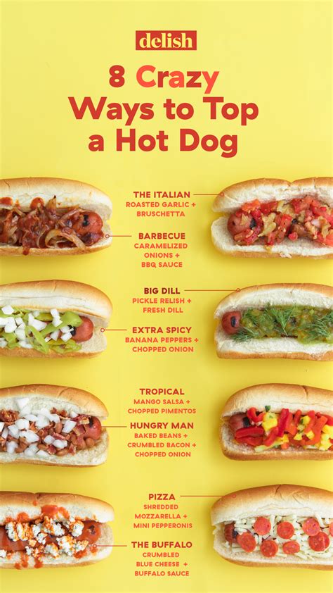 40+ Best Hot Dog Recipes - Easy Ideas for Hot Dogs—Delish.com