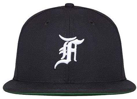 FEAR OF GOD New Era Fitted Cap Hat Navy - Fifth Collection