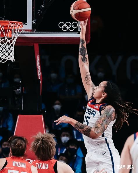 Brittney Griner Dominating the Court at Tokyo Olympics