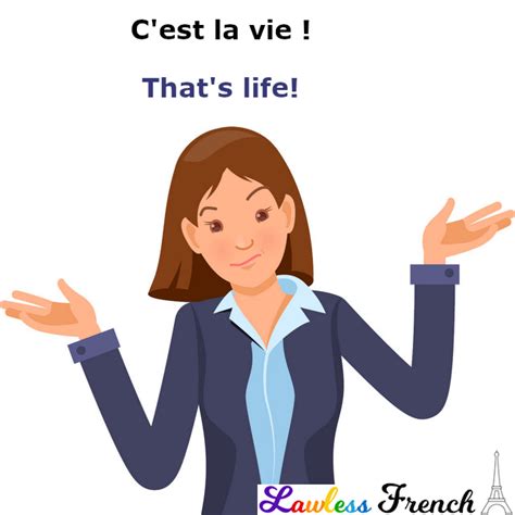 C'est la vie - Lawless French Expression - Say la vee