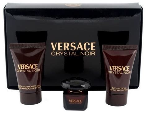 Versace Crystal Noir 3Pcs Mini Gift Set for Her price, review and buy in UAE, Dubai, Abu Dhabi ...