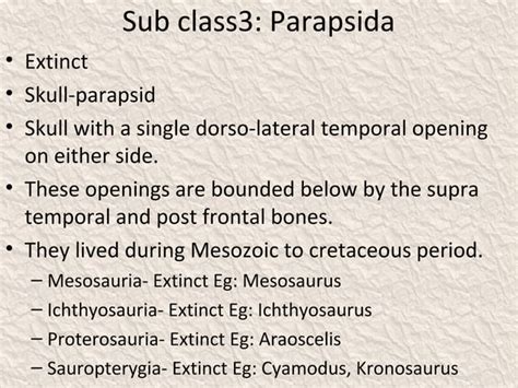 Classification of reptilia | PPT