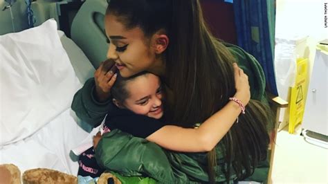 Ariana Grande visits injured fans at Manchester hospital - CNN