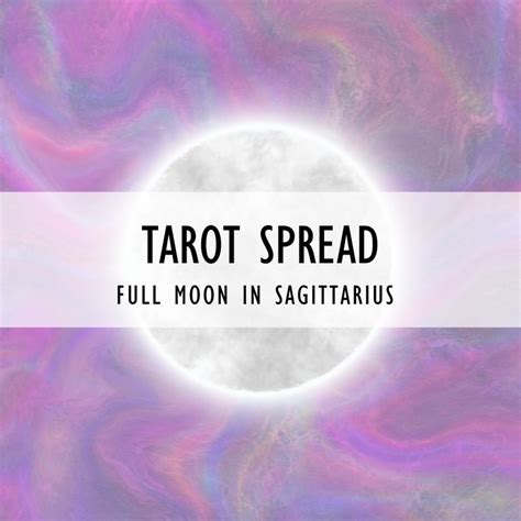 Full Moon in Sagittarius Tarot Spread — Emerald Lotus