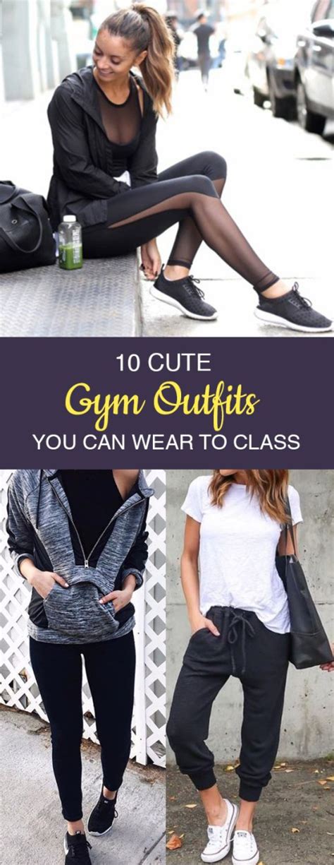 10 Cute Gym Outfits You Can Wear To Class - Society19