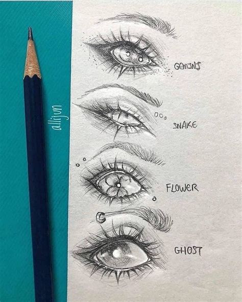 20 Creative Ideas for How to Draw Eyes - Mom's Got the Stuff