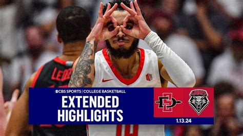 No. 19 San Diego State at New Mexico: Extended Highlights I CBS Sports ...