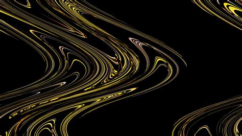 Abstract Artistic Curves Digital Art Yellow Wallpaper - Resolution ...