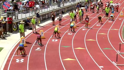 Youth Boys' 200m Hurdles, Prelims 4 - Age 13 | AAU Junior Olympics Games